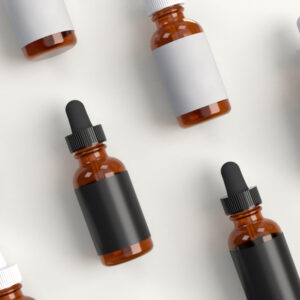 Dropper Bottle & Box 3D Model