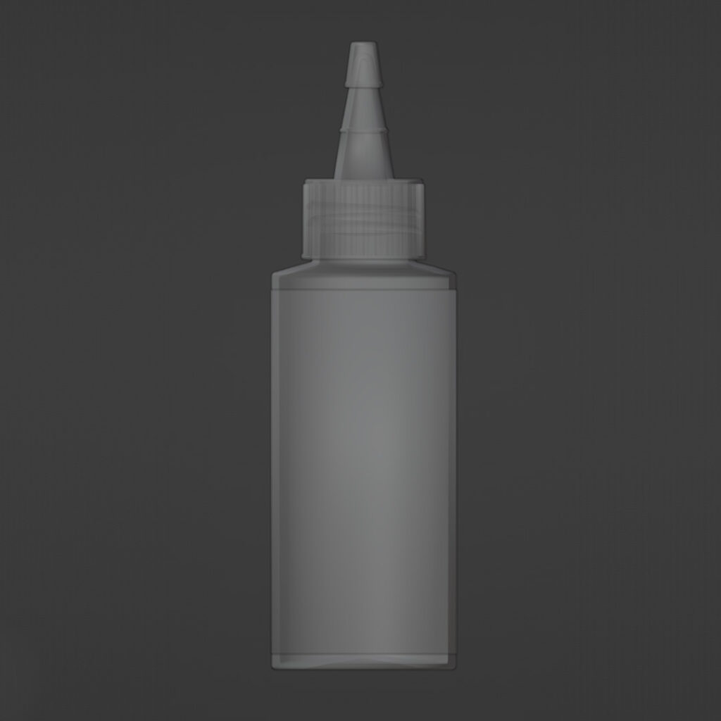 Plastic Applicator Squeeze Bottle with Nozzle Lid and Cap 2oz - Image 7