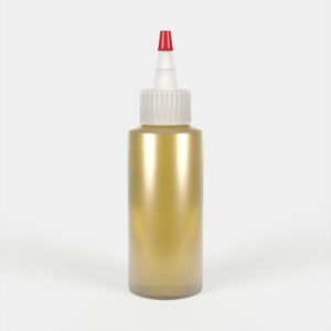 Plastic Applicator Squeeze Bottle with Nozzle Lid and Cap 2oz