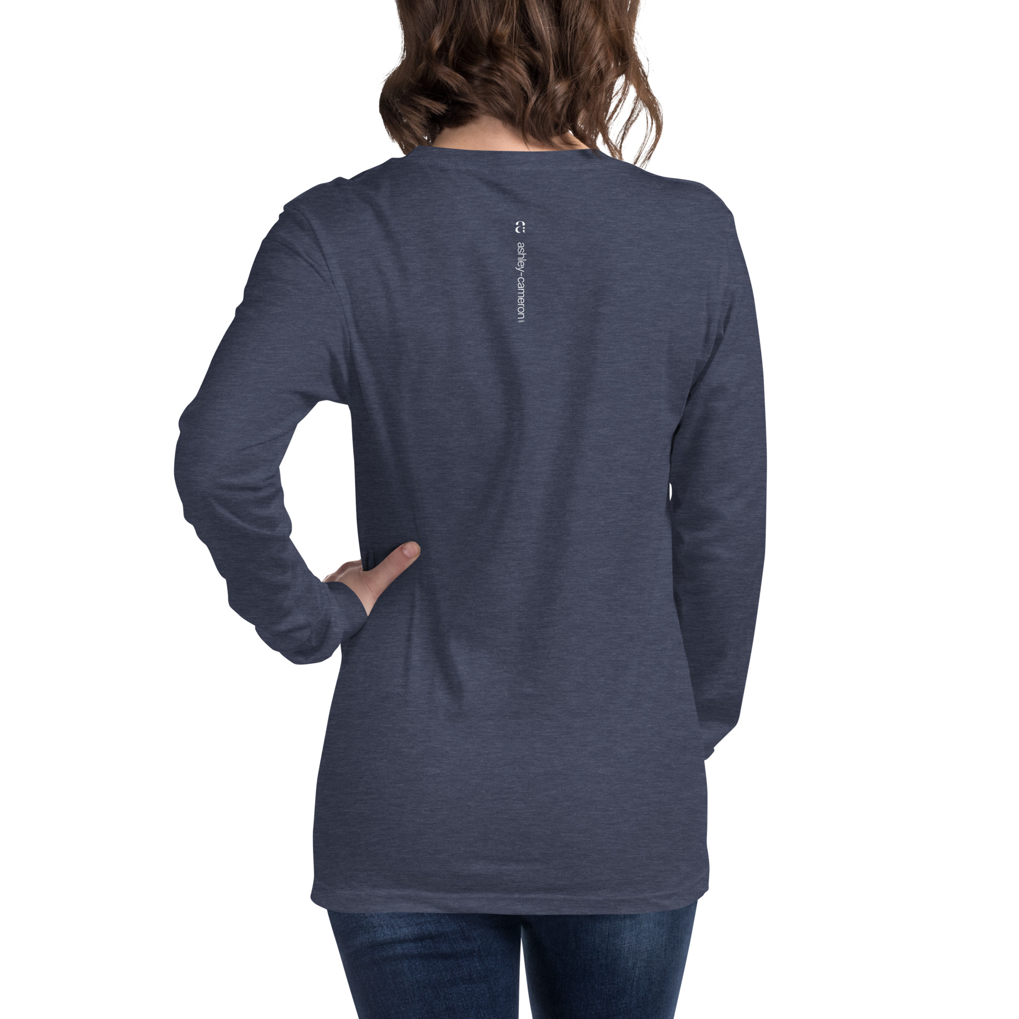 Unisex Long Sleeve Big Logo Tee - Image 2